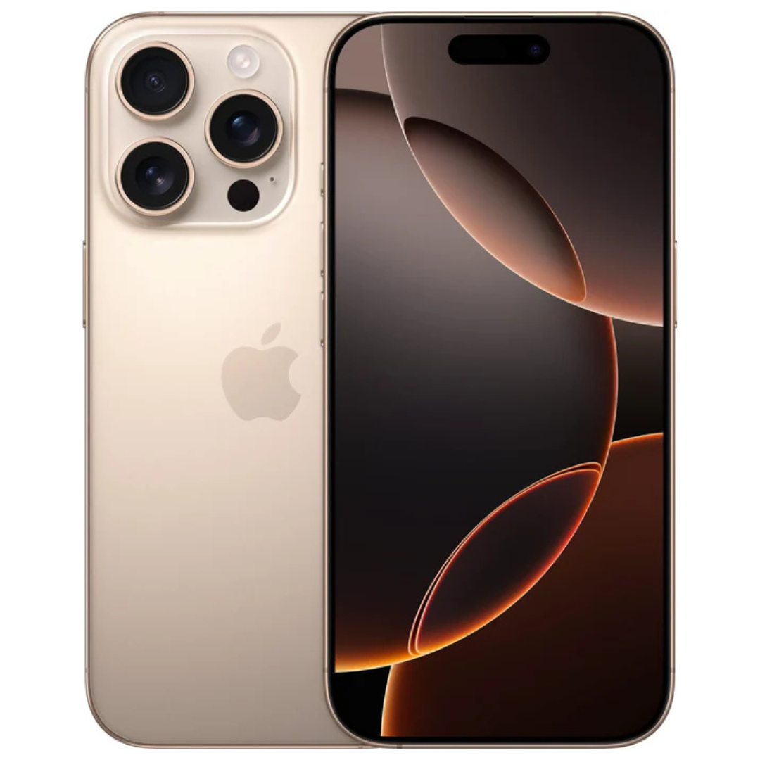 Apple iPhone 16 Pro unlocked smartphone front and back view