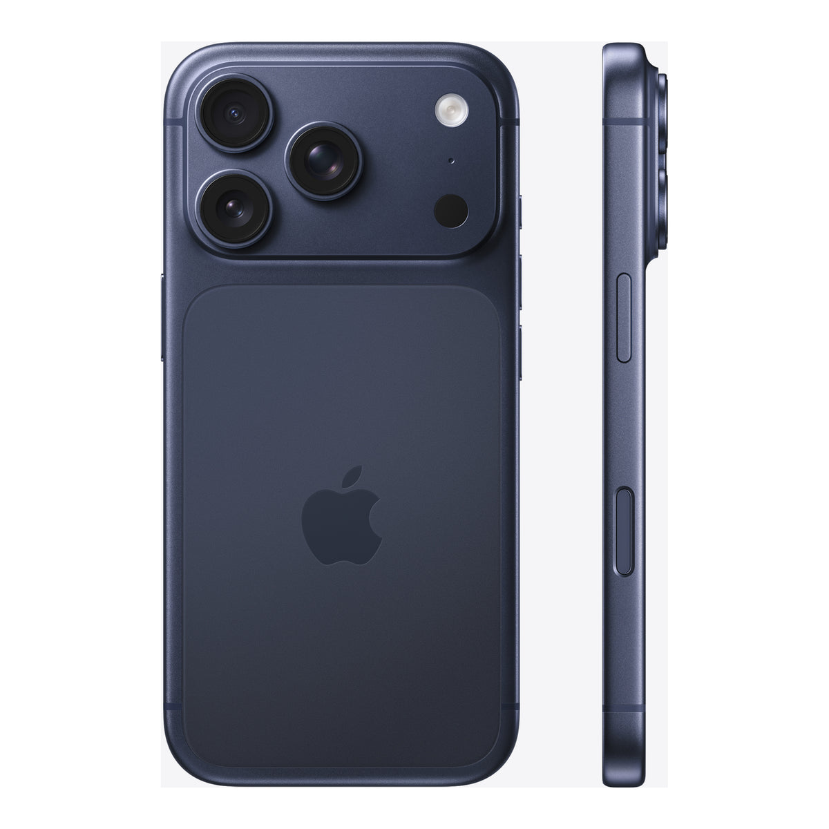 Apple iPhone 17 Pro in Deep Blue, product view