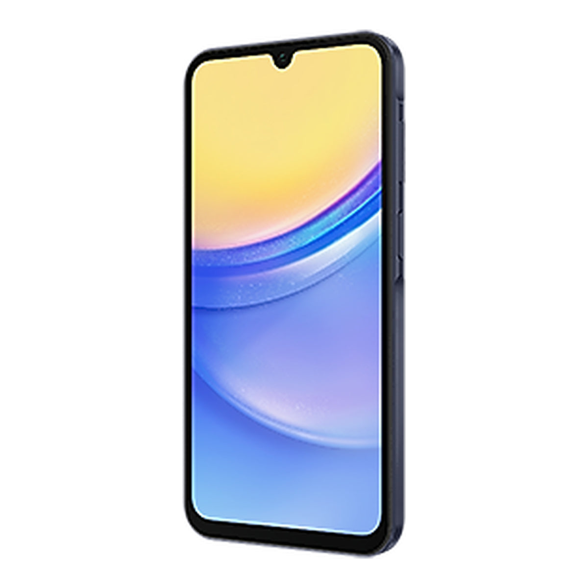 Samsung Galaxy A15 5G in Blue Black, front and back