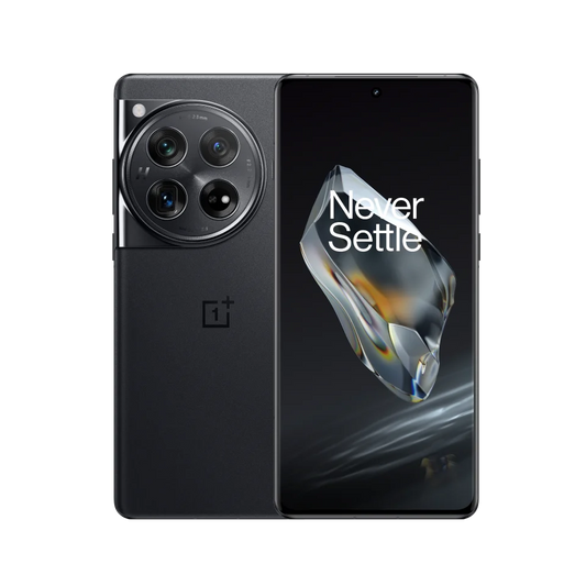 Refurbished OnePlus 12 in Silky Black for the OnePlus 12 vs 12R UK comparison