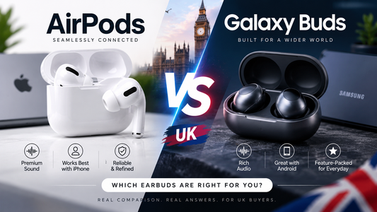 Apple AirPods versus Samsung Galaxy Buds UK comparison, which earbuds are right for you