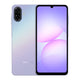 Samsung Galaxy A07 5G in Light Violet, front and back view