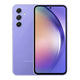 Samsung Galaxy A54 5G in Awesome Violet, front and back view
