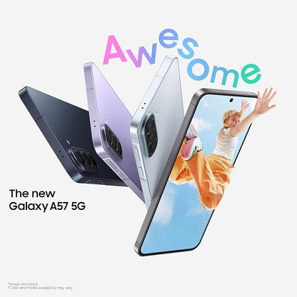 Samsung Galaxy A57 5G smartphone, 128GB, brand new international stock – product photo 3 of 4