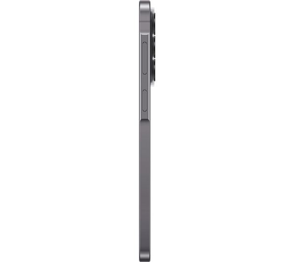 Samsung Galaxy A57 5G in Awesome Grey, side profile view showing volume and power buttons