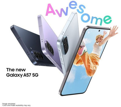 Samsung Galaxy A57 5G smartphone, 256GB, brand new international stock – product photo 3 of 10