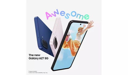 Samsung Galaxy A27 5G promotional marketing banner