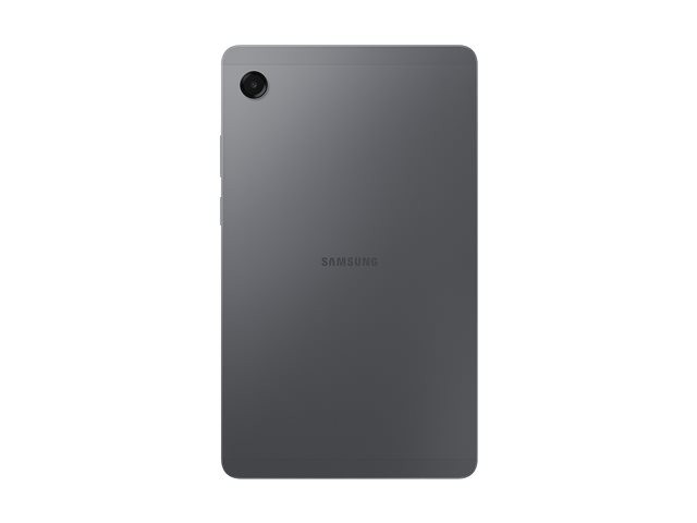 Full rear view of the Samsung Galaxy Tab A11 LTE showing the camera and Samsung logo in grey