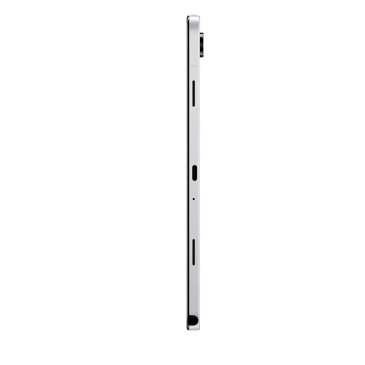 Samsung Galaxy Tab A11+ Silver tablet graphic showing 256GB storage with microSD expansion up to 2TB