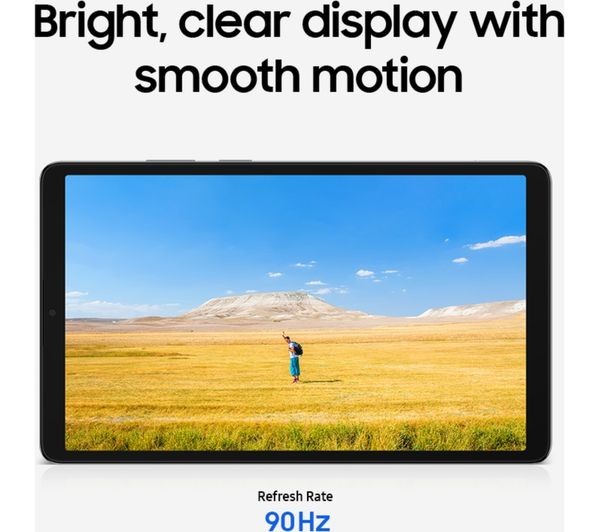 Samsung Galaxy Tab A11 8.7 inch display with 90Hz refresh rate for smooth scrolling and video