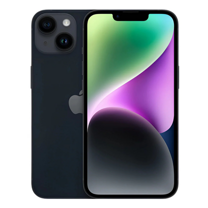 Refurbished Apple iPhone 14 smartphone in UK, fully tested and 100% functional device