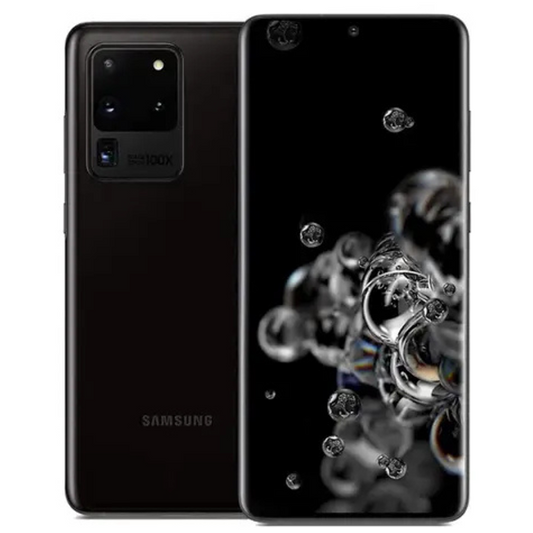 Refurbished Samsung Galaxy S20 Ultra smartphone in UK, fully tested and 100% functional device from Samsung