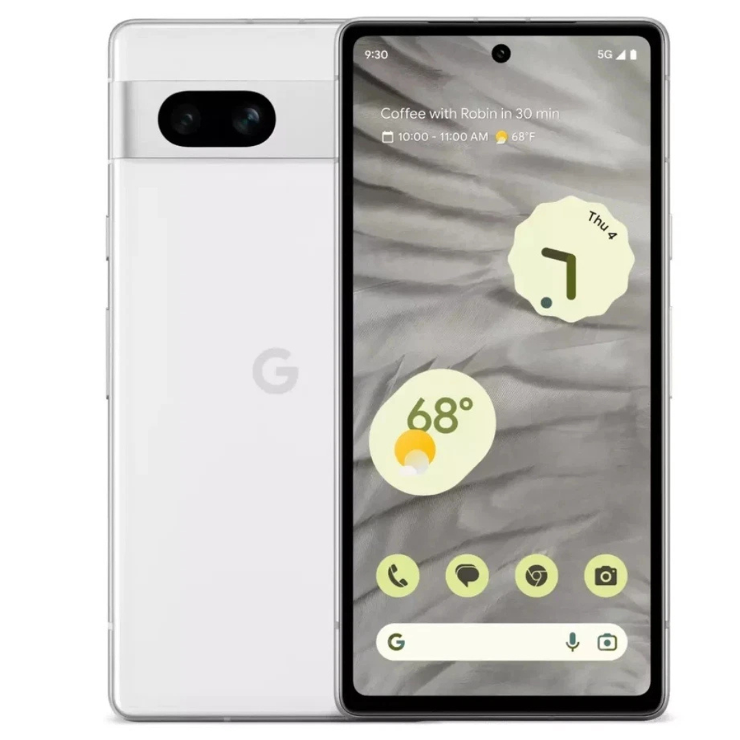 Refurbished Google Pixel 7a smartphone in UK, fully tested and 100% functional device