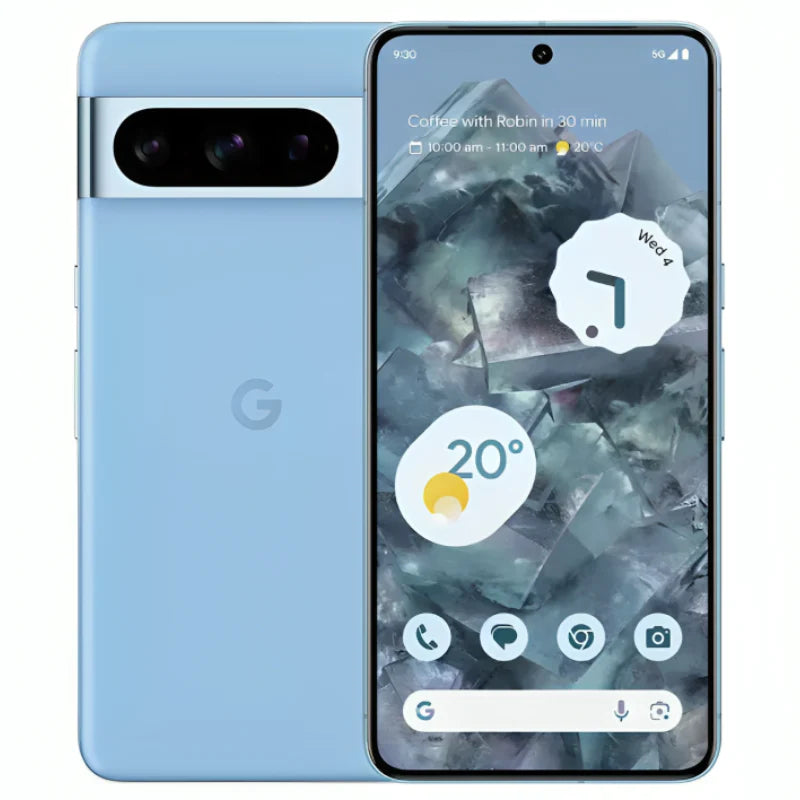 Refurbished Google Pixel 8 Pro smartphone in UK, fully tested and 100% functional device