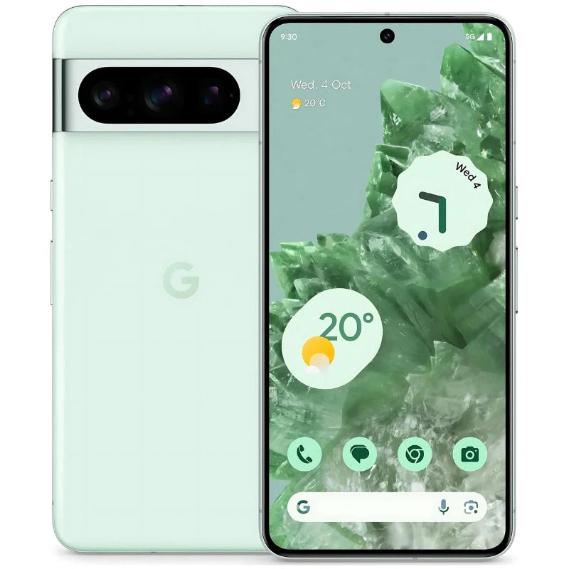 Refurbished Google Pixel 8 Pro smartphone in UK, fully tested and 100% functional device