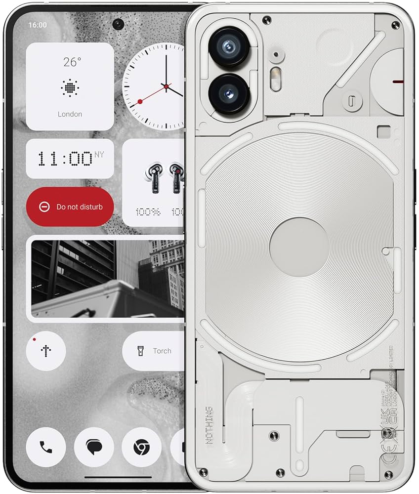 Refurbished Nothing Phone 2 smartphone in UK, fully tested and 100% functional device