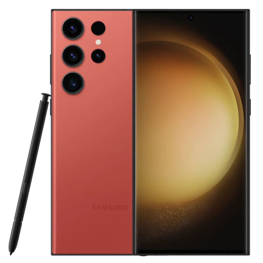 Refurbished Samsung Galaxy S23 Ultra smartphone in UK, fully tested and 100% functional device from Samsung