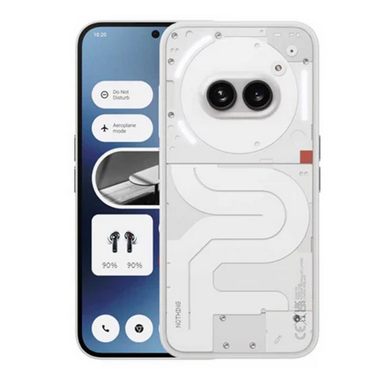 Nothing Phone (2a) rear with Glyph lights, refurbished