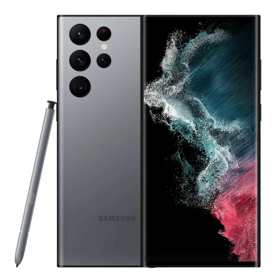 Refurbished Samsung Galaxy S22 Ultra smartphone in UK, fully tested and 100% functional device from Samsung