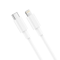 20W USB Type-C to Lightning Data Cable – White