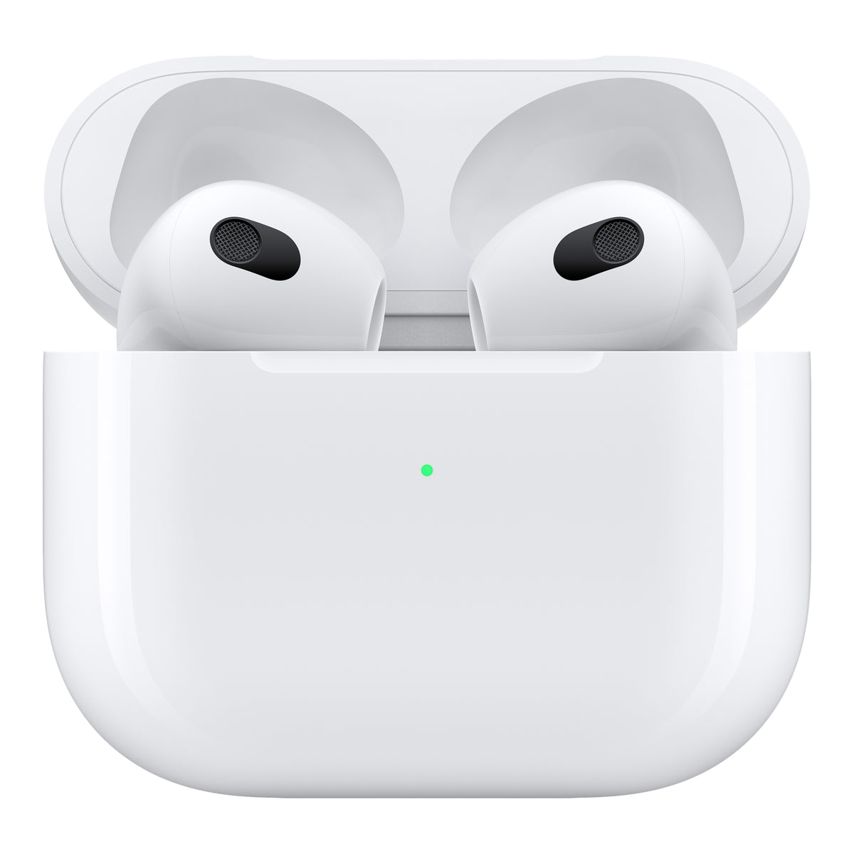 Apple AirPods (3rd generation), open charging case