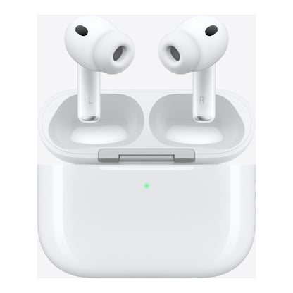 Apple AirPods Pro 3, earbuds in charging case