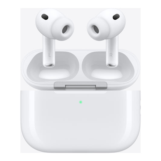 Apple AirPods Pro 3, earbuds in charging case