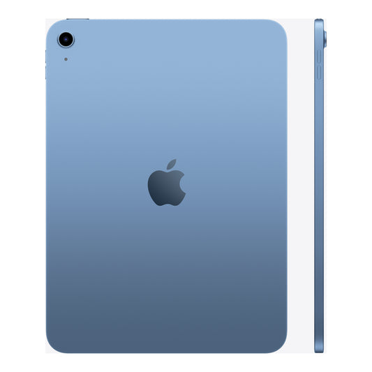 Apple iPad (A16) 11th generation in Blue, side and back