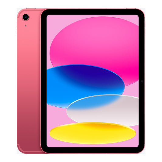 Apple iPad (A16) 11th generation in Pink, front and back