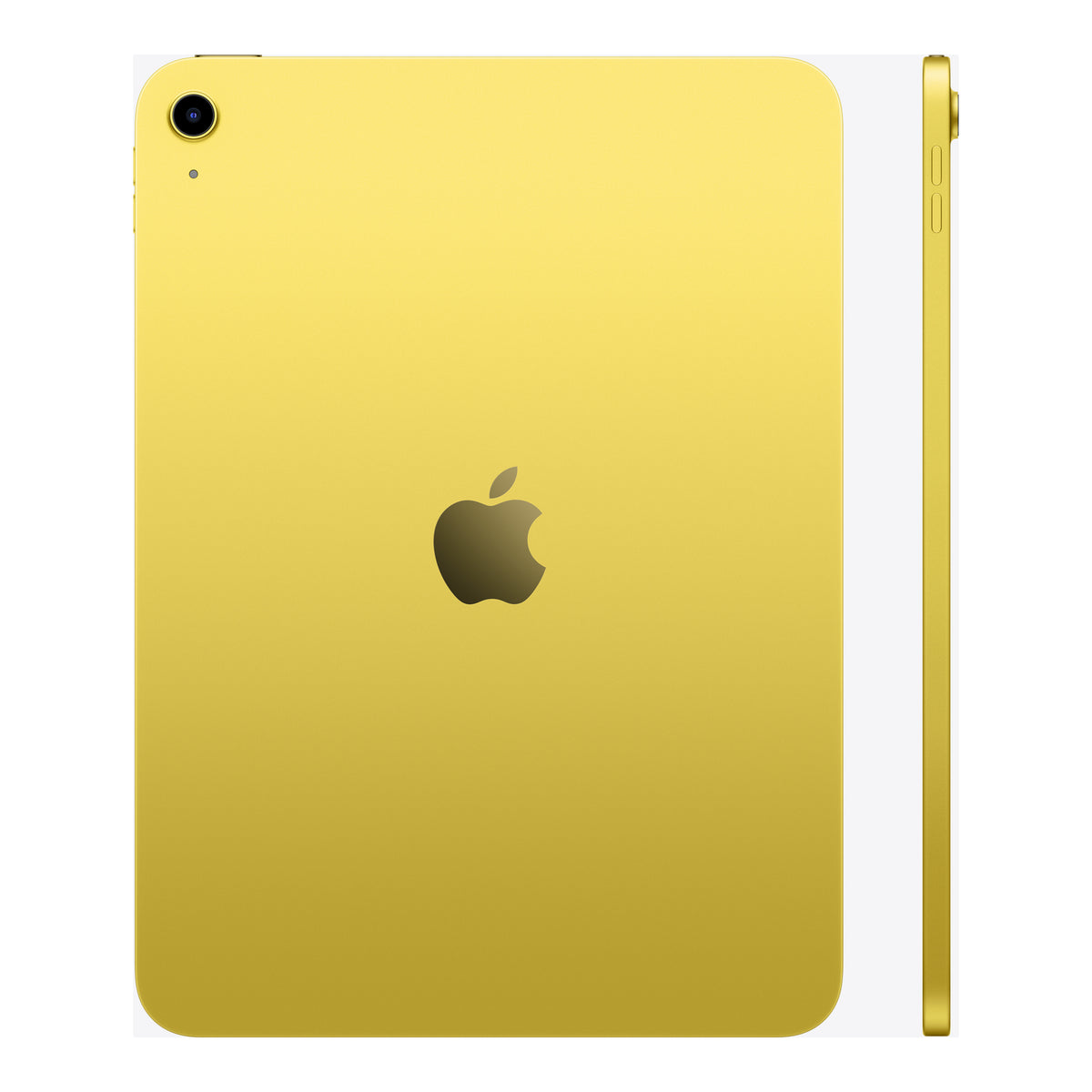 Apple iPad (A16) 11th generation in Yellow, side and back