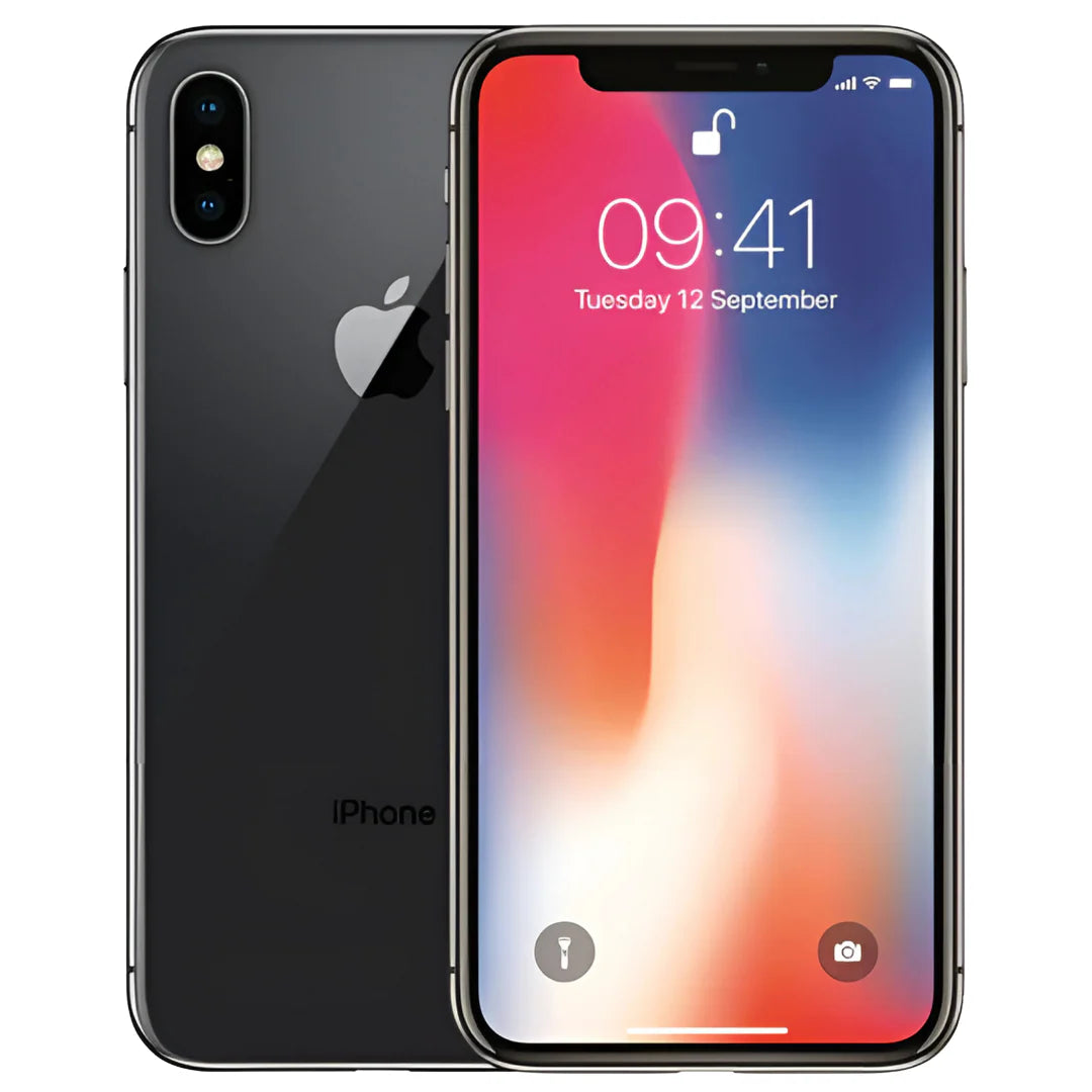 Refurbished Apple iPhone X smartphone in UK, fully tested and 100% functional device