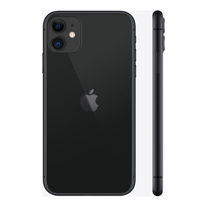Apple iPhone 11 in Black, angled view