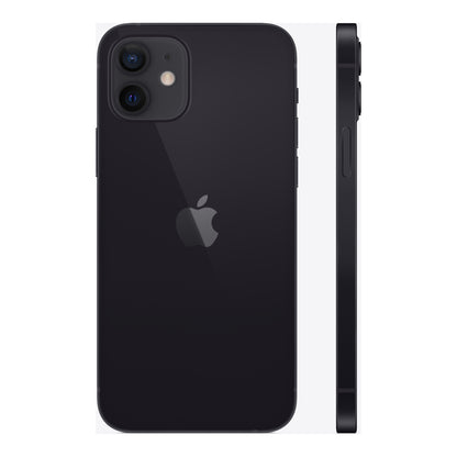 Apple iPhone 12 in Black, angled view