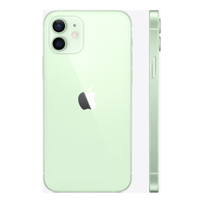 Apple iPhone 12 in Green, angled view