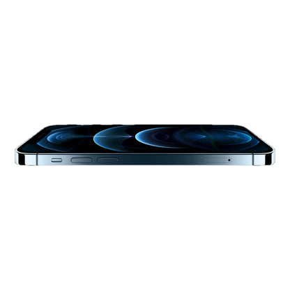 Apple iPhone 12 Pro in Pacific Blue, side