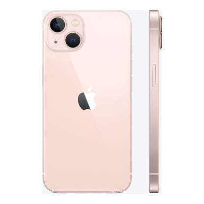 Apple iPhone 13 in Pink, angled view