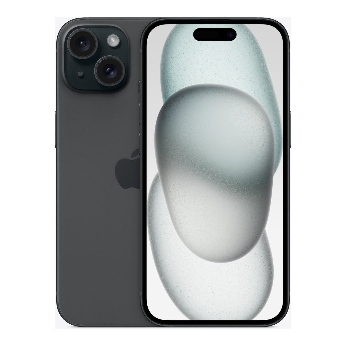 Apple iPhone 15 in Black, product view
