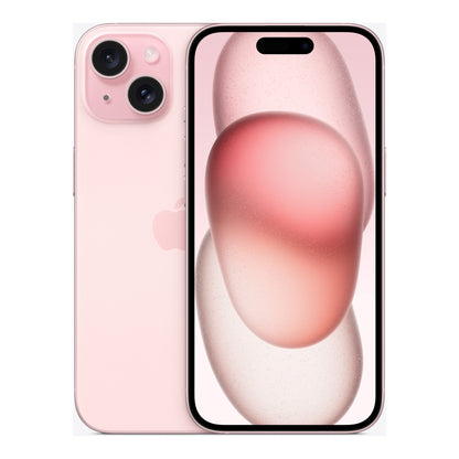 Apple iPhone 15 in Pink, product view