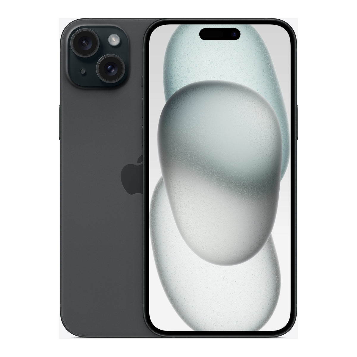 Apple iPhone 15 Plus in Black, product view