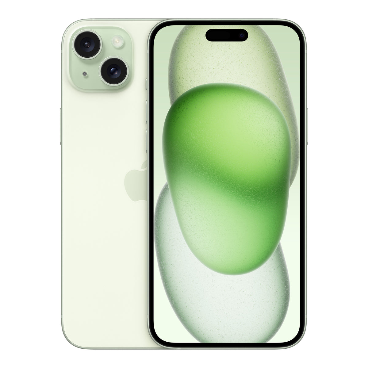 Apple iPhone 15 Plus in Green, product view