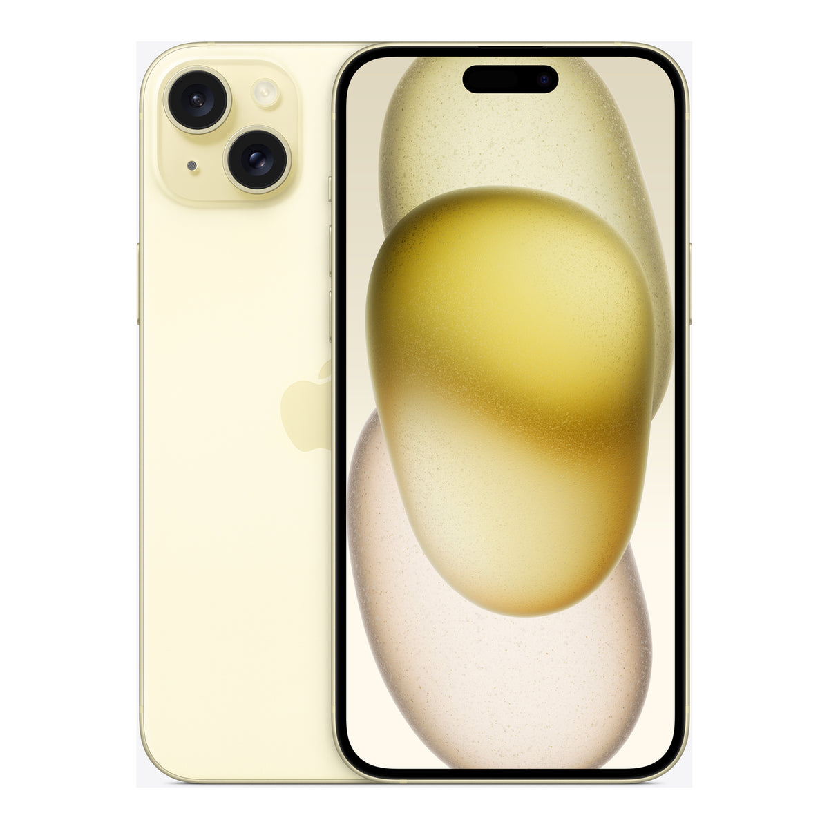 Apple iPhone 15 Plus in Yellow, product view