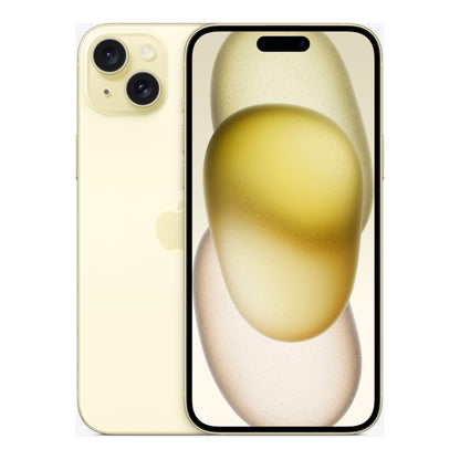 Apple iPhone 15 Plus in Yellow, product view