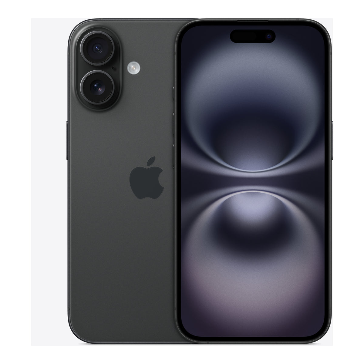 Apple iPhone 16 in Black, product view