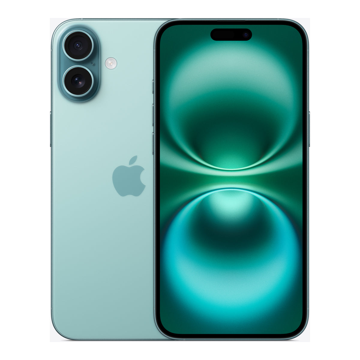 Apple iPhone 16 Plus in Teal, product view
