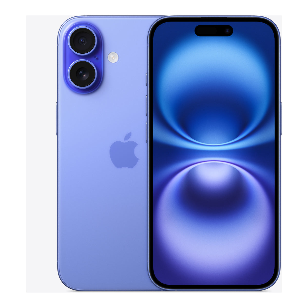 Apple iPhone 16 in Ultramarine, product view