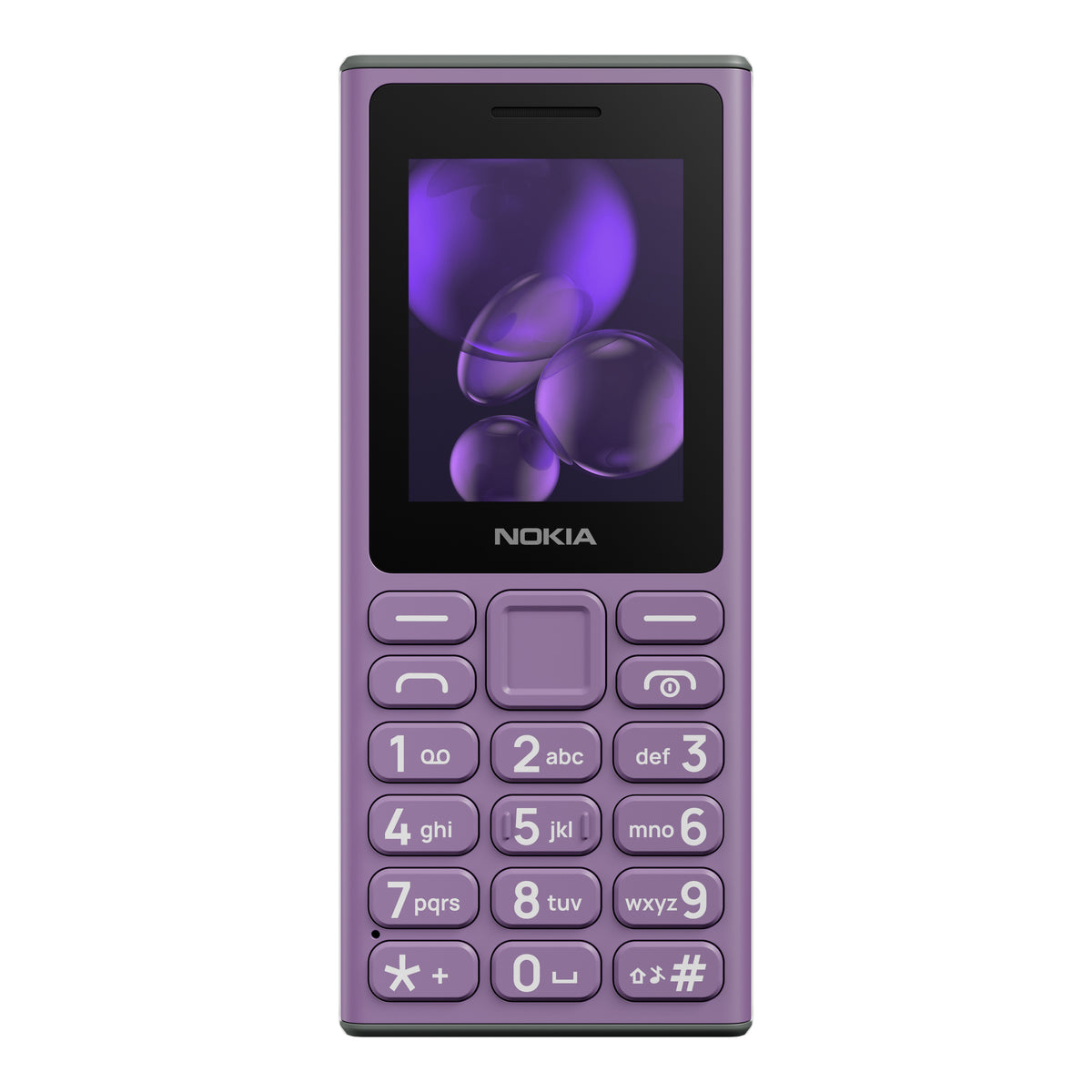 Nokia Nokia 105 (2024) in Purple, front