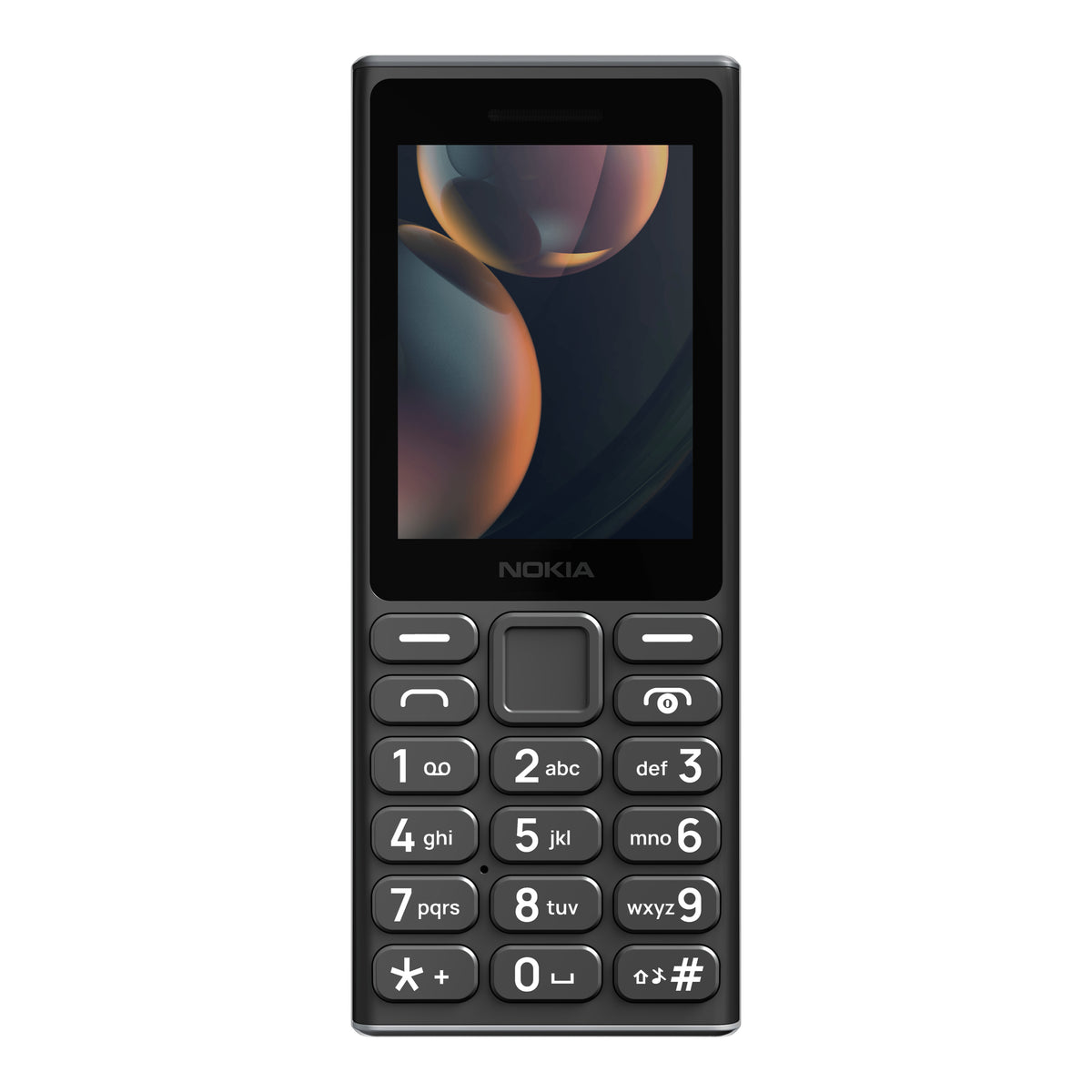 Nokia Nokia 105 4G (2024) in Black, front