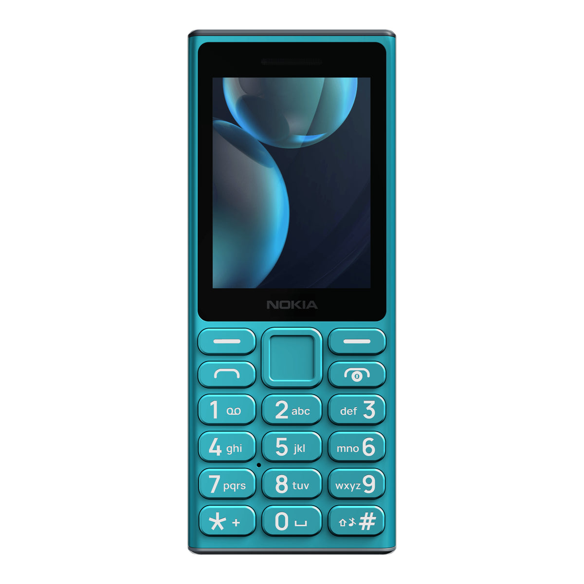 Nokia Nokia 105 4G (2024) in Cyan, front