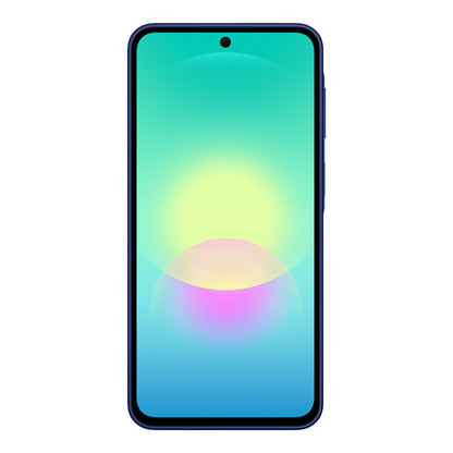 Samsung Galaxy A27 5G in Blue, front and back