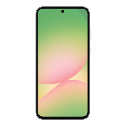 Samsung Galaxy A56 5G in Awesome Graphite, front and back
